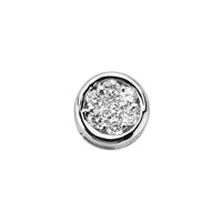 Charm Elements Woman PIETRE PREZIOSE in White Gold Diamante DCHF8524.003